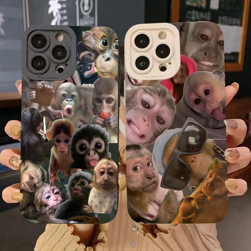 Phone Cases For Samsung S22 - Funny Monkey Phone Case For Samsung