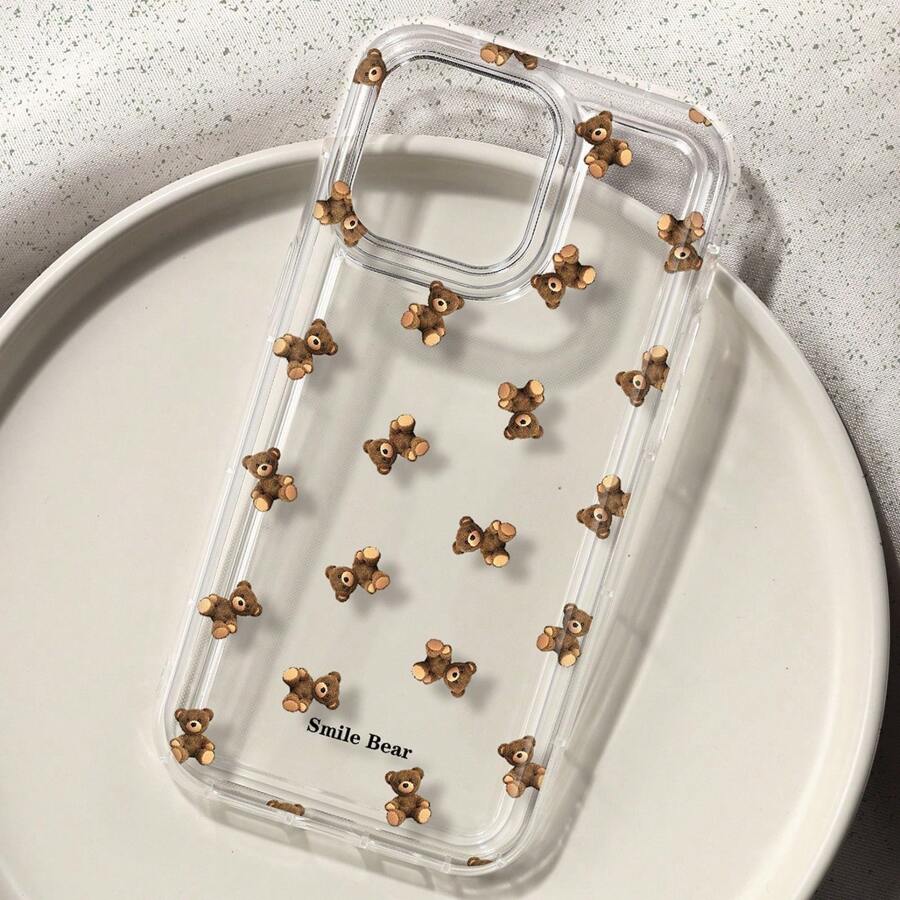 Phone Cases Xr Iphone - Flower Bear Print Phone Case for