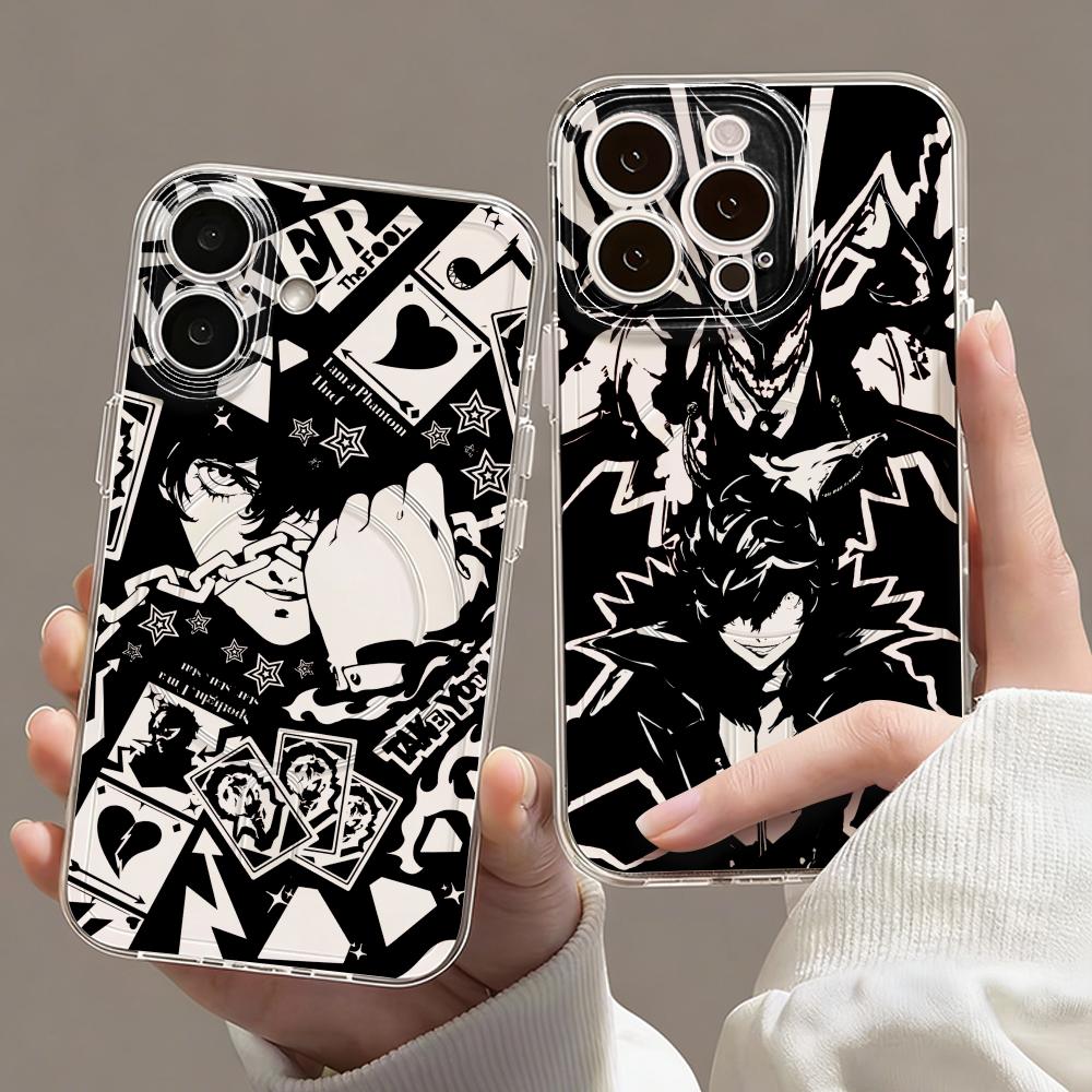 Phone Cases Iphone 15 - Game P-Persona 5 Phone Case Magnetic
