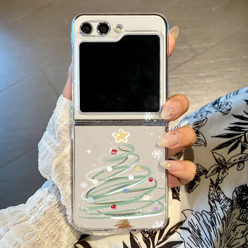 Phone Cases Z Fold 5 - Christmas Tree Phone Case For Samsung