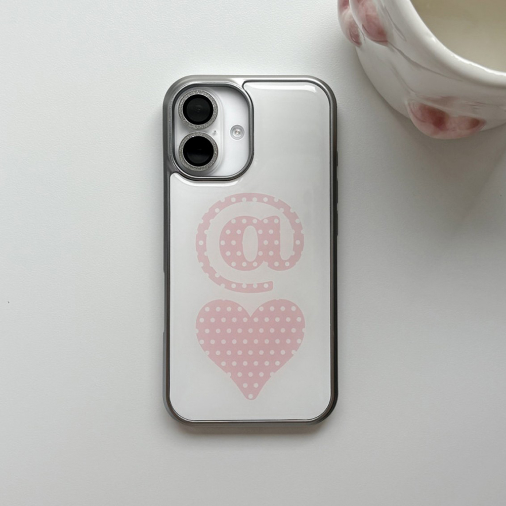 Clmj Heart Dot Phone Case for  - Phone Cases That Charge Your Phone recension och pris