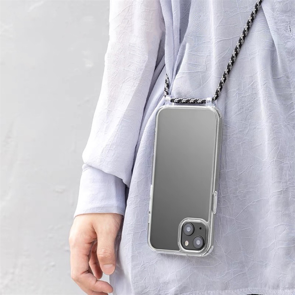 Crossbody Necklace Cord Lanyar - Phone Cases That Charge Your Phone recension och pris