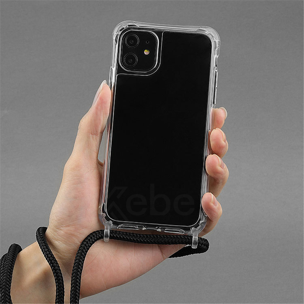Crossbody Necklace Cord Lanyar - Phone Cases That Charge Your Phone recension och pris