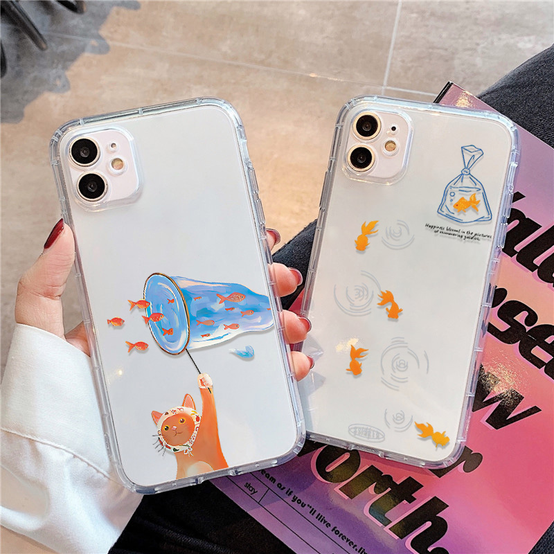 Lovely Fishes Clear Phone Case - Phone Cases Xr Iphone recension och pris