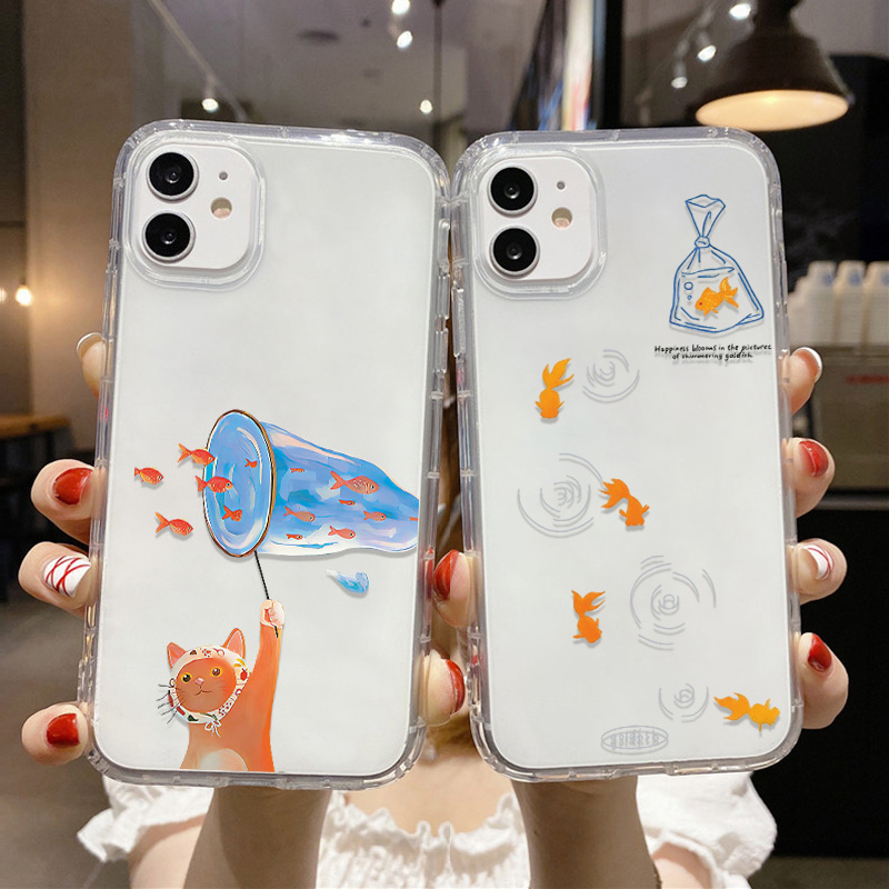 Lovely Fishes Clear Phone Case - Phone Cases Xr Iphone recension och pris