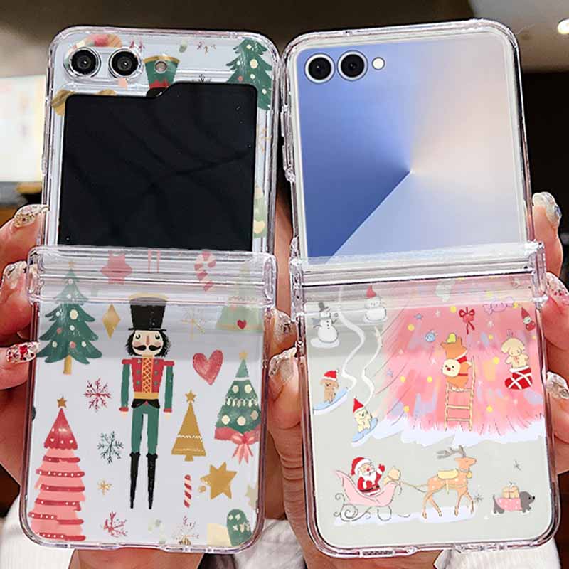Christmas Tree Elk Pattern Cle - Phone Cases Z Fold 5 recension och pris