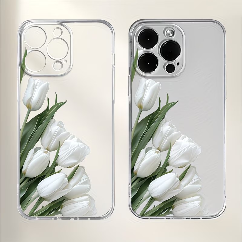 Tulip Printed Phone Case Case  - Phone Cases Xr Iphone recension och pris