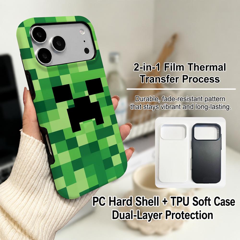 Hot Game Green Pixel Monster C - Phone Cases Green recension och pris