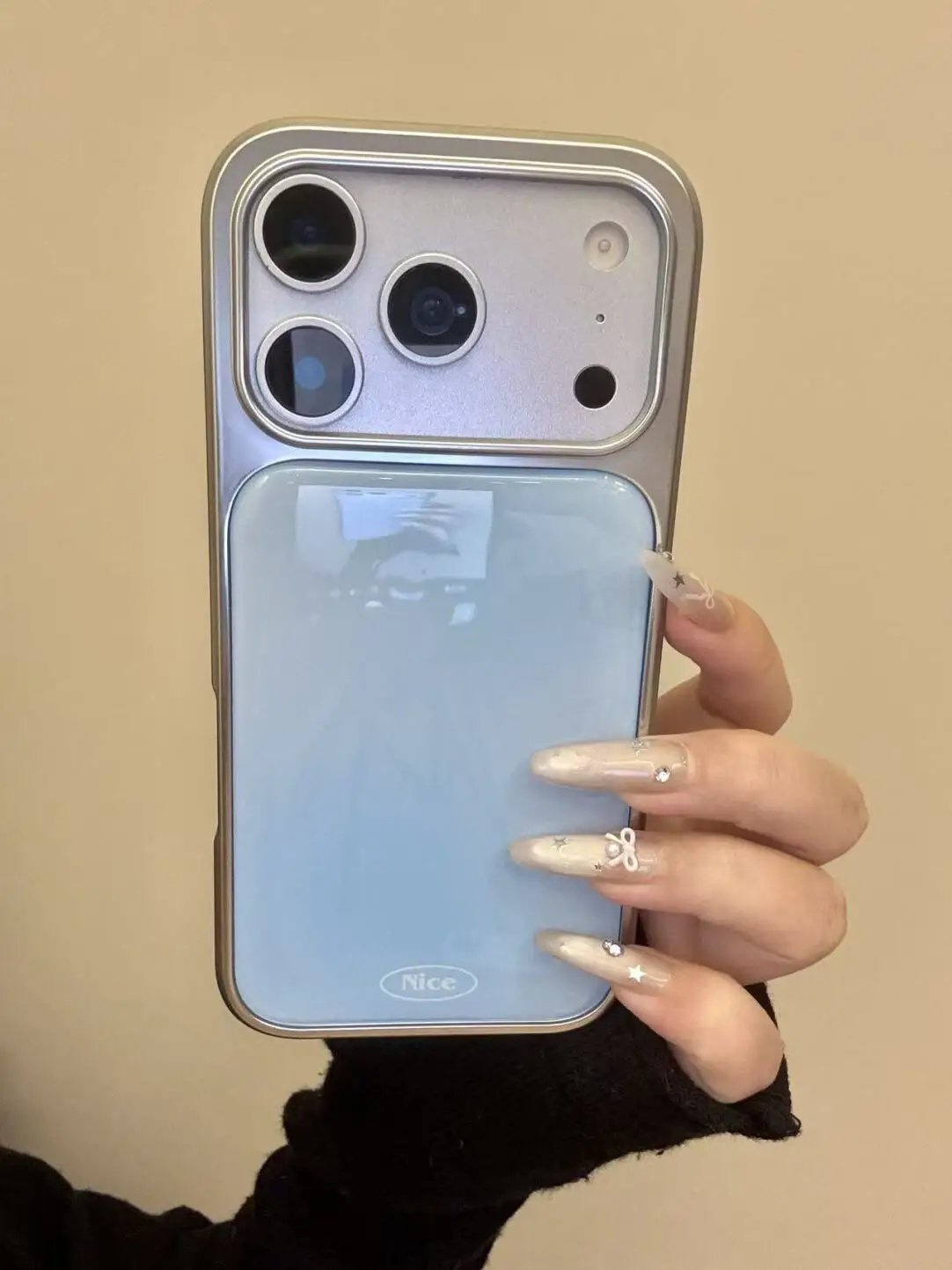 Pink Blue English Label Person - Phone Cases That Charge Your Phone recension och pris