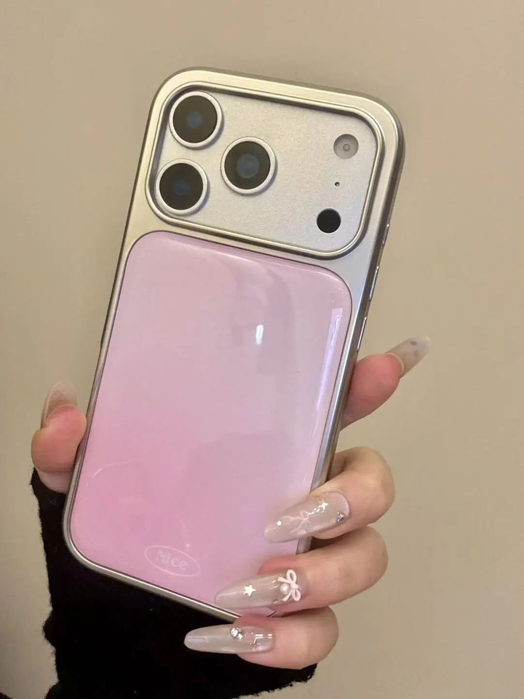 Pink Blue English Label Person - Phone Cases That Charge Your Phone recension och pris