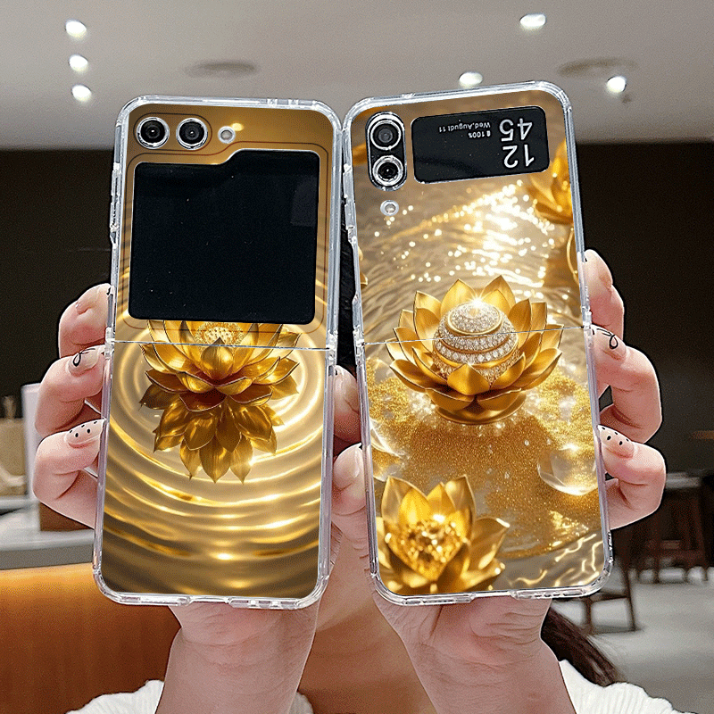 Creative Golden Lotus Flower P - Phone Cases Z Fold 5 recension och pris