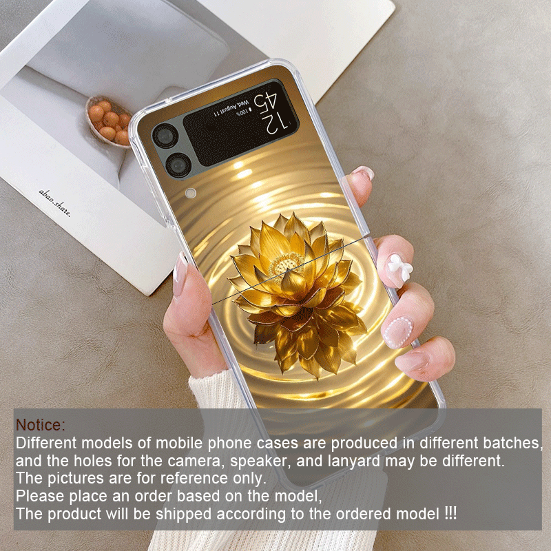 Creative Golden Lotus Flower P - Phone Cases Z Fold 5 recension och pris