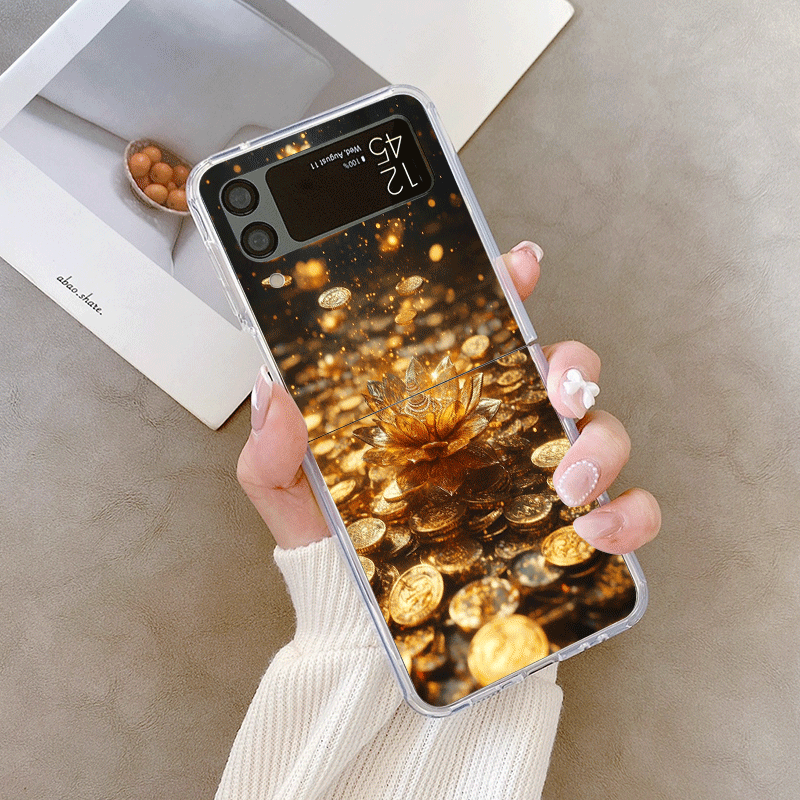 Creative Golden Lotus Flower P - Phone Cases Z Fold 5 recension och pris