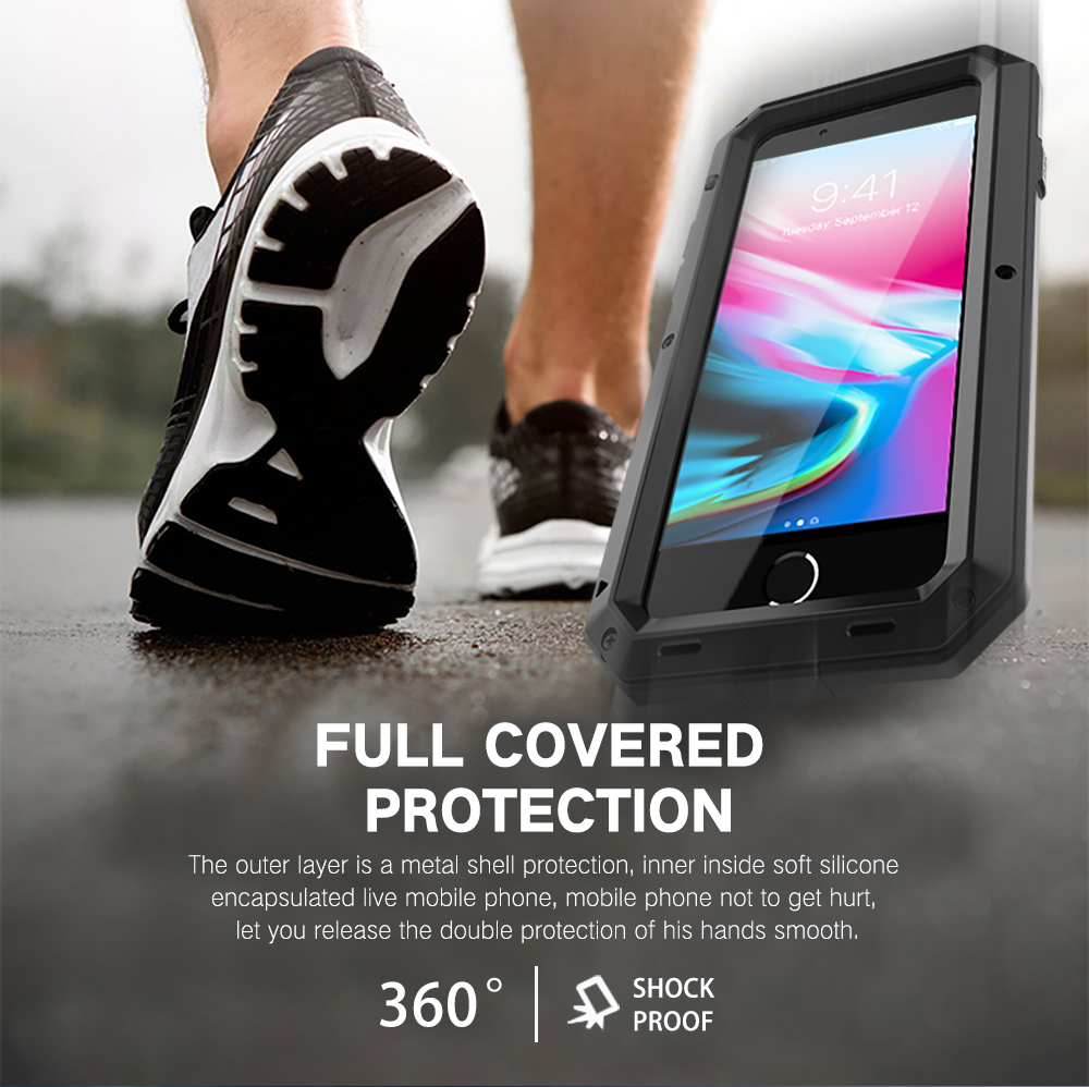 Armor Metal Aluminum Shockproo - Phone Cases That Charge Your Phone recension och pris