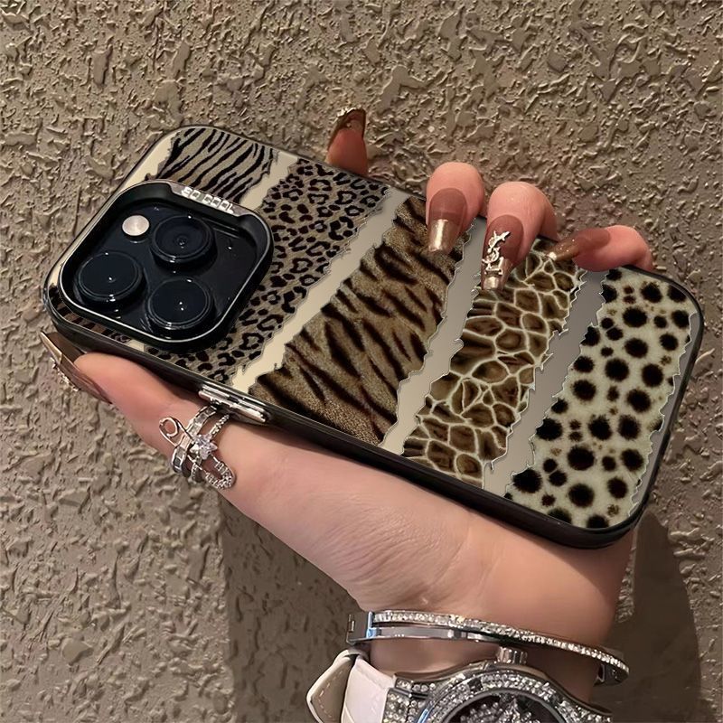 Luxury Brown Leopard Y2K Phone - Phone Cases Nyc recension och pris
