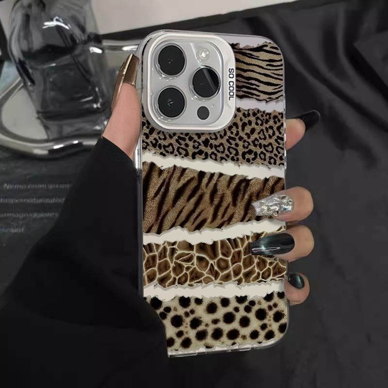 Luxury Brown Leopard Y2K Phone - Phone Cases Nyc recension och pris