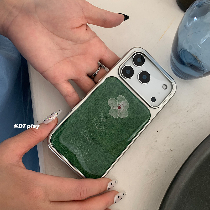 Ins Green Chamomile Small Flow - Phone Cases Green recension och pris