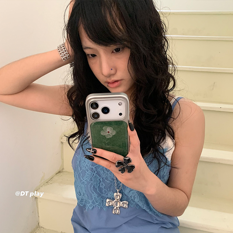 Ins Green Chamomile Small Flow - Phone Cases Green recension och pris