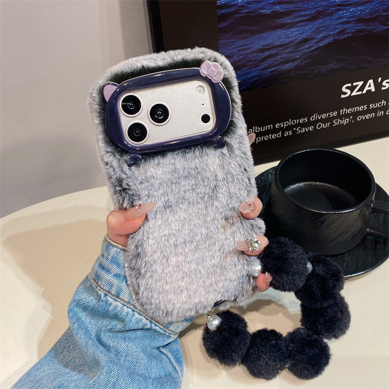 Luxury Solid Colors Furry Plus - Phone Cases Iphone 15 recension och pris