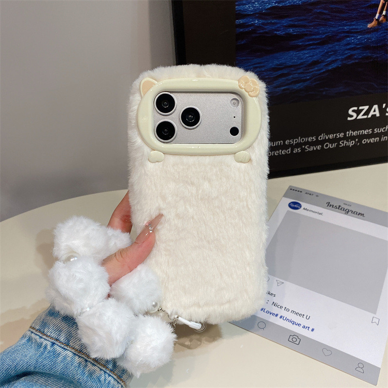 Luxury Solid Colors Furry Plus - Phone Cases Iphone 15 recension och pris
