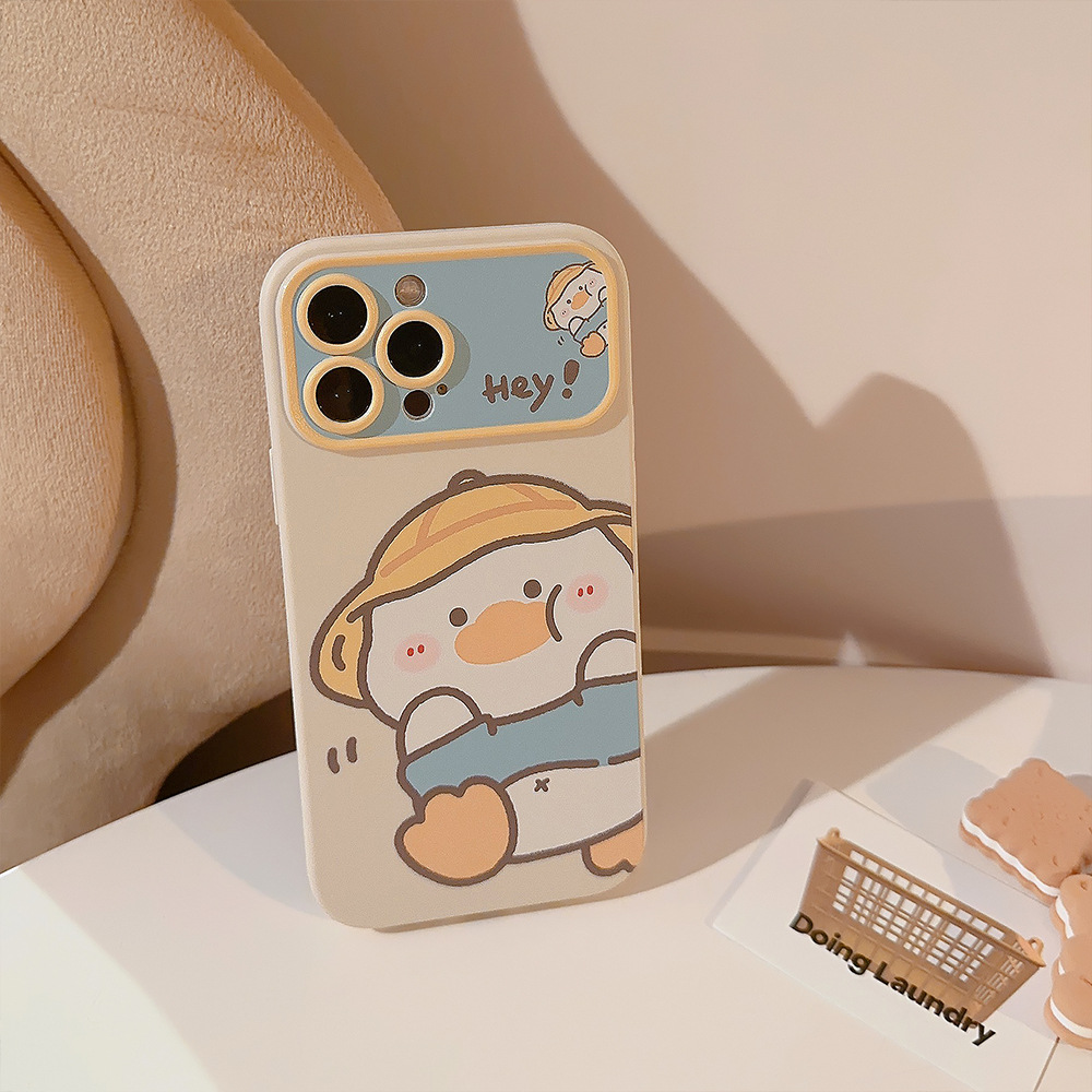 Korean Cartoon Yellow Duck Pho - Phone Cases Protective recension och pris
