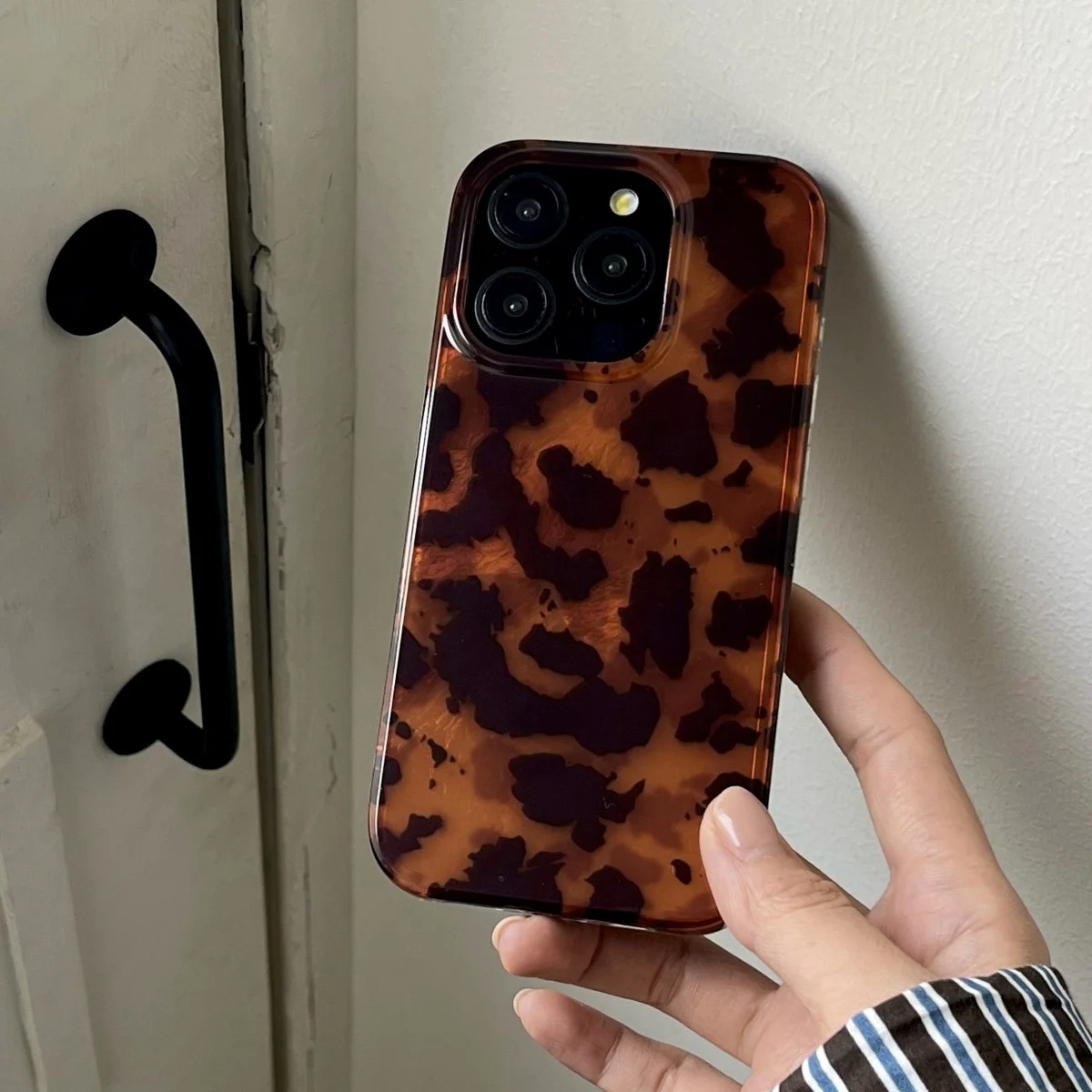 Retro Amber Texture Laser Phon - Phone Cases Protective recension och pris