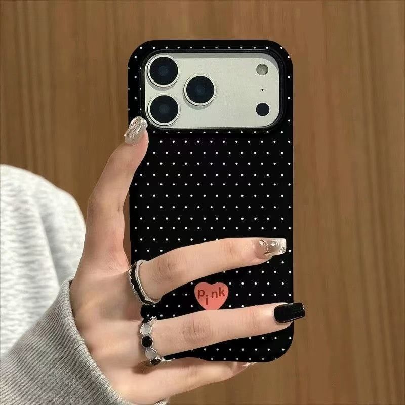 Fresh Simple Black Polka Dot H - Phone Cases Polka Dot recension och pris