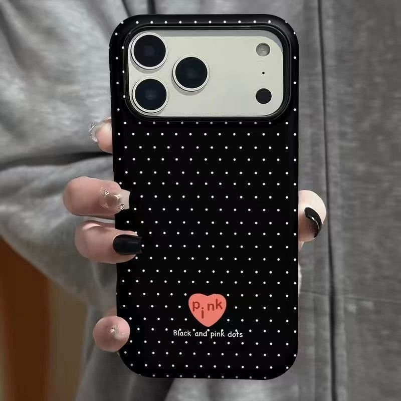 Fresh Simple Black Polka Dot H - Phone Cases Polka Dot recension och pris