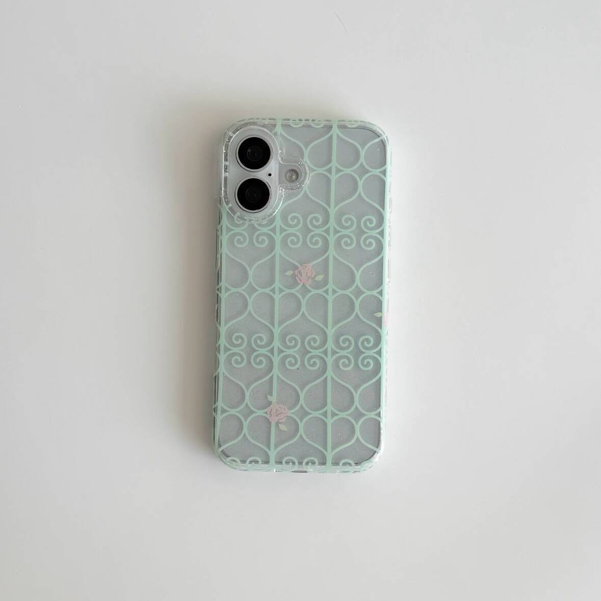 Mint Green Iron Window Pink Ro - Phone Cases Green recension och pris