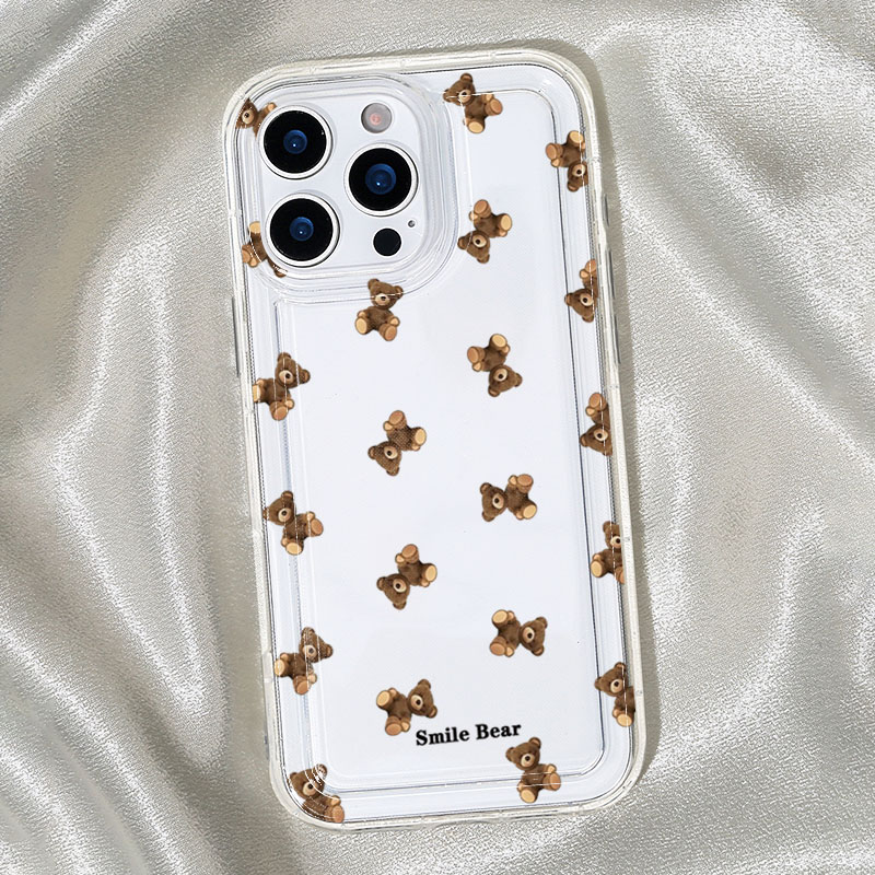 Flower Bear Print Phone Case f - Phone Cases Xr Iphone recension och pris