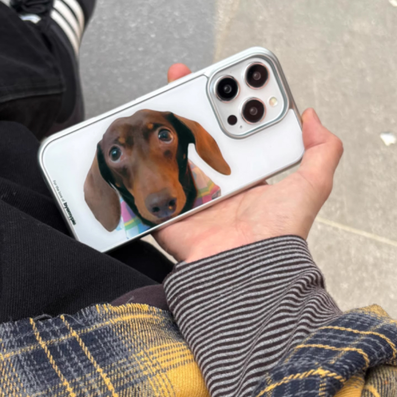 Cute Sausage Puppy Pattern Pho - Phone Cases That Charge Your Phone recension och pris
