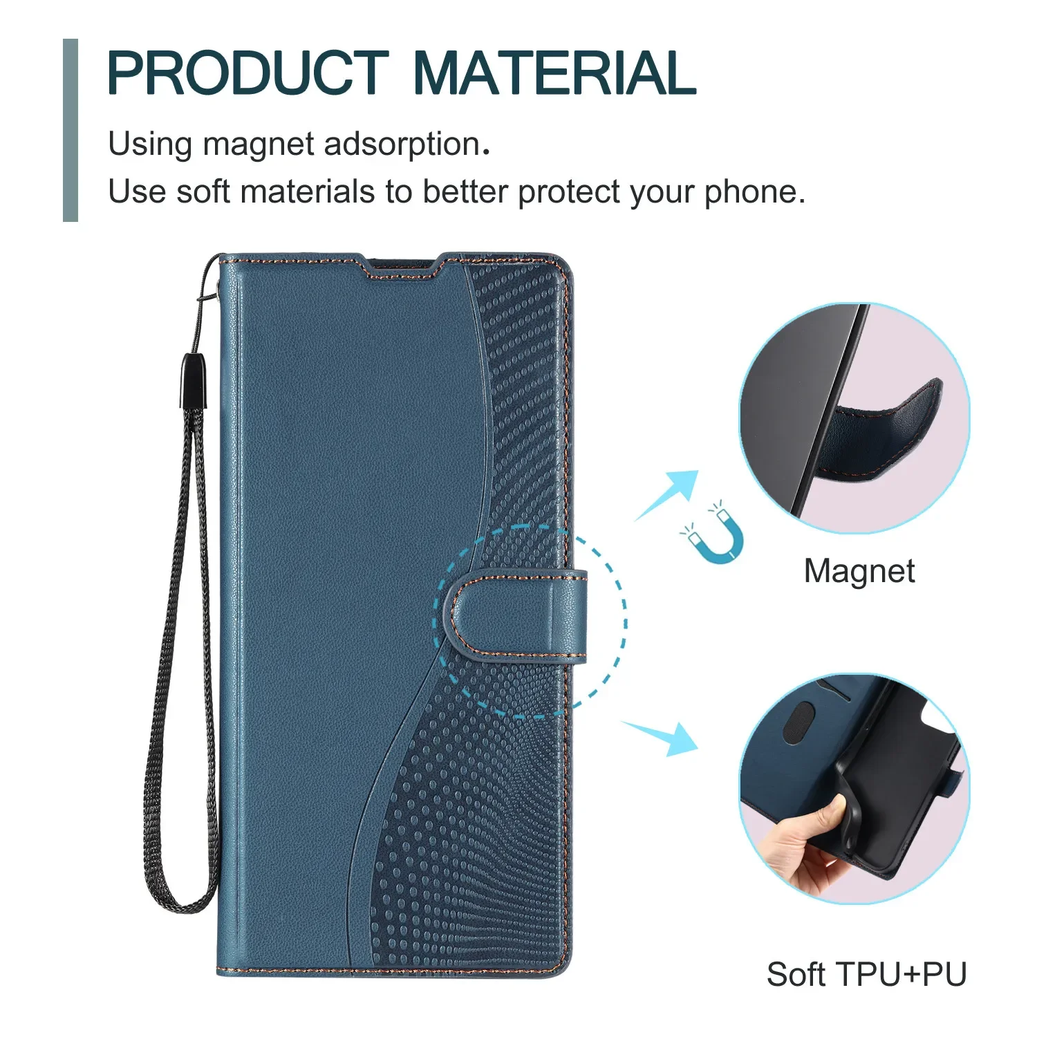Leather Flip Phone Case For Sa - Phone Cases On Sale recension och pris