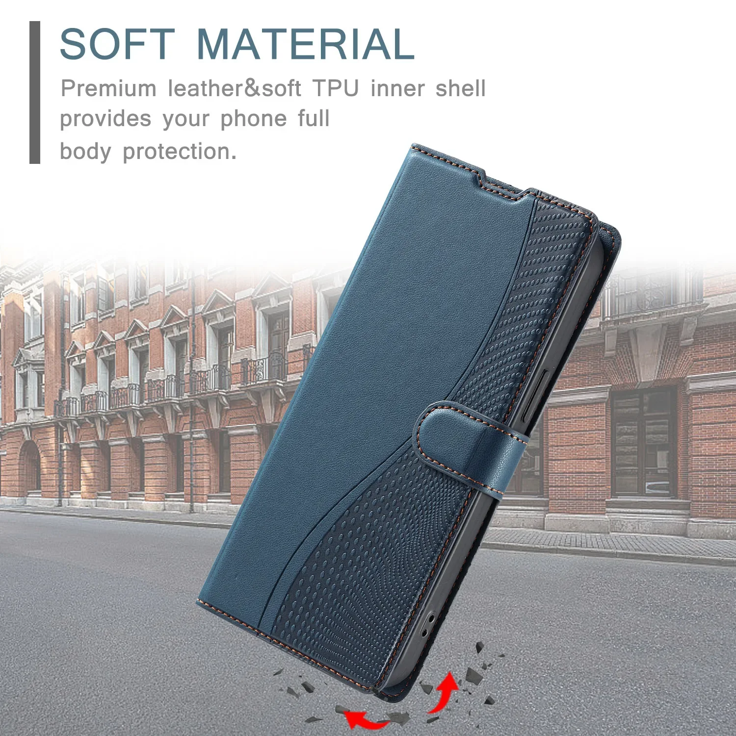Leather Flip Phone Case For Sa - Phone Cases On Sale recension och pris