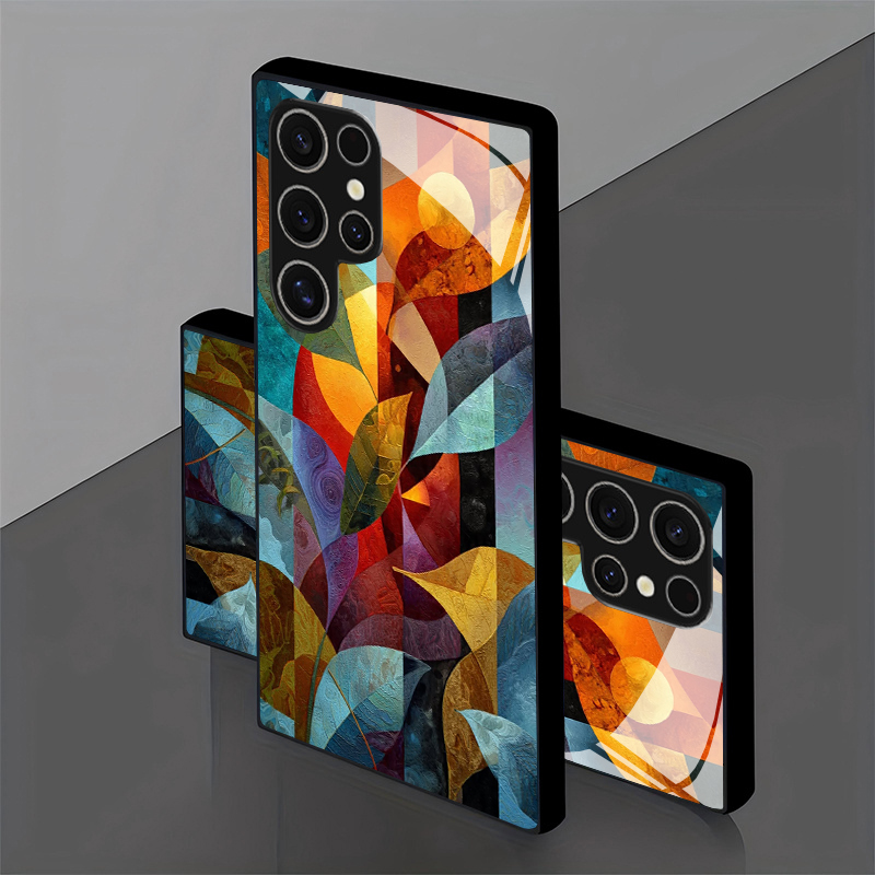 Fall Leaf Abstract Pattern 2D  - Phone Cases Protective recension och pris