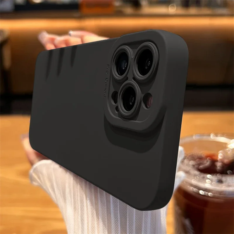 Matte Soft Silicone Phone Case - Phone Cases That Charge Your Phone recension och pris