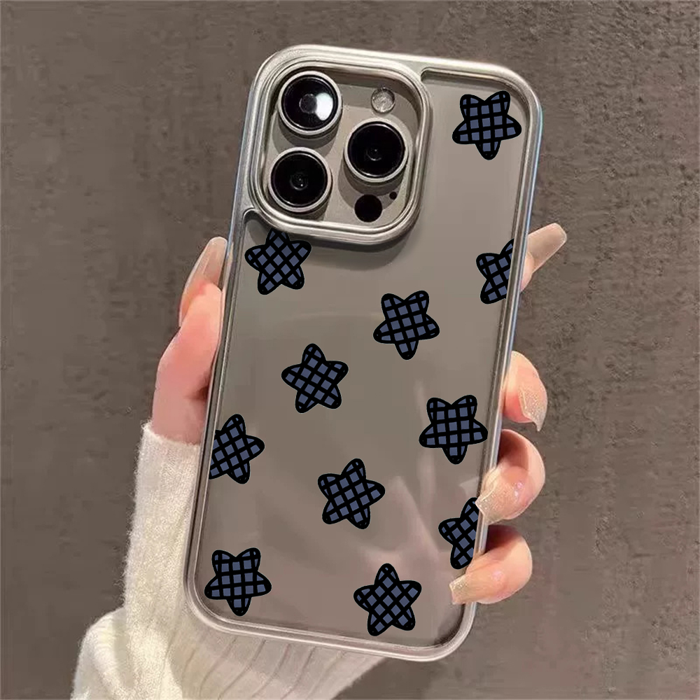 Y2K Stars Fashion Clear Cases  - Phone Cases Xr Iphone recension och pris