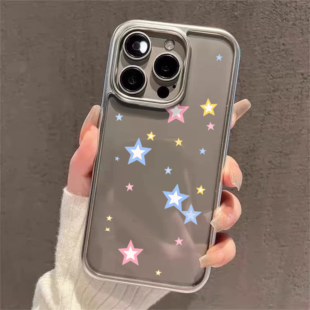 Y2K Stars Fashion Clear Cases  - Phone Cases Xr Iphone recension och pris