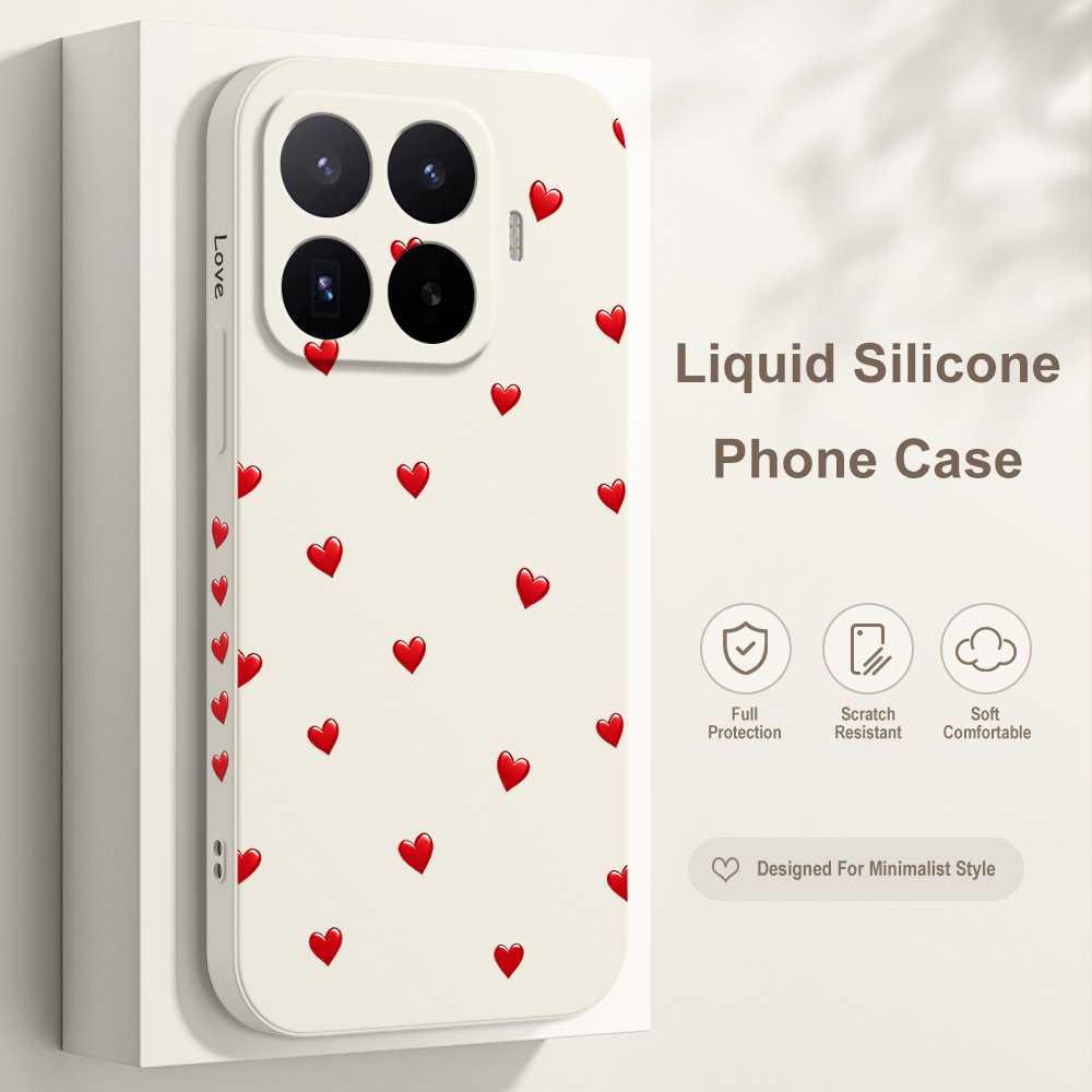 Crimson Heart Phone Case For X - Phone Cases Xiaomi 14T recension och pris