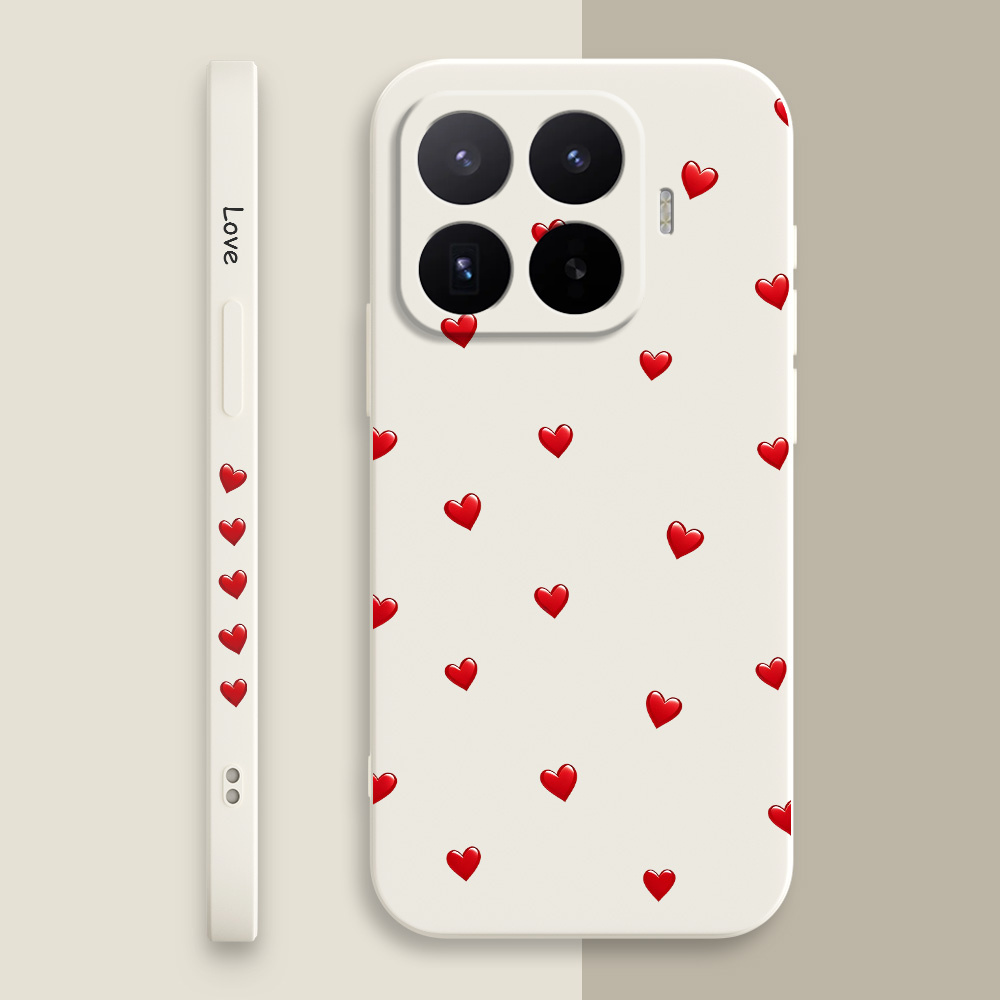 Crimson Heart Phone Case For X - Phone Cases Xiaomi 14T recension och pris