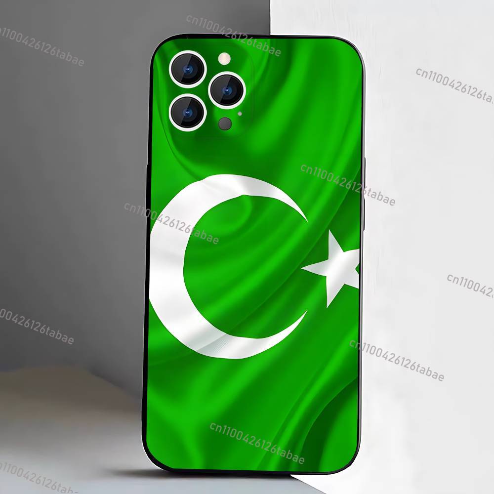 Pakistan Passport Flag  Black  - Phone Cases Pakistan recension och pris
