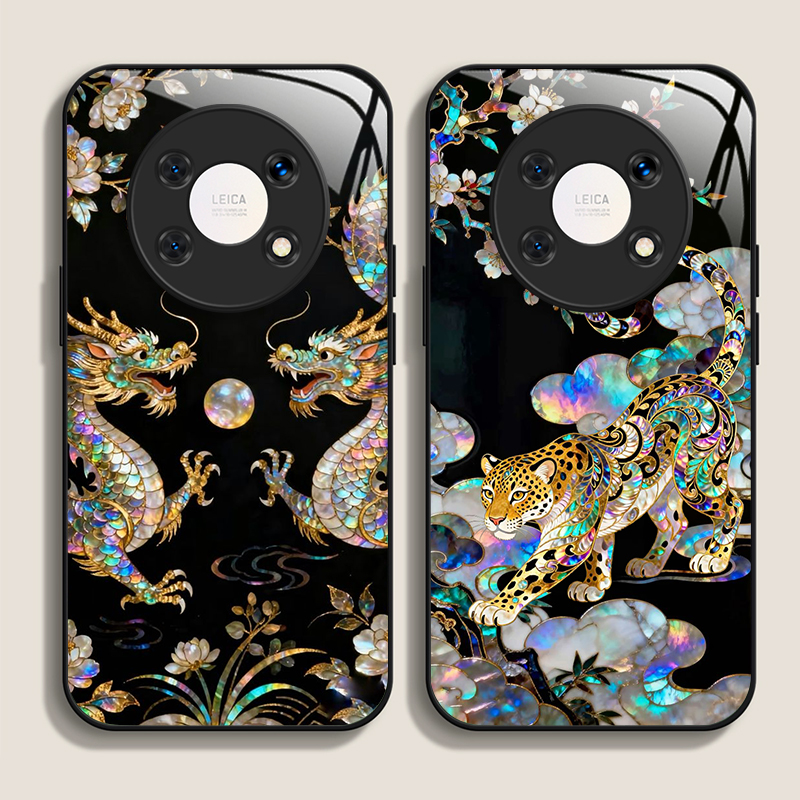 Stylish Dragon Leopard Marble  - Phone Cases Xiaomi 14T recension och pris
