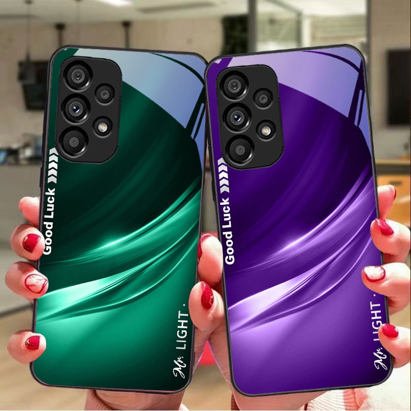 Gradient soft green For Samsun - Phone Cases Green recension och pris