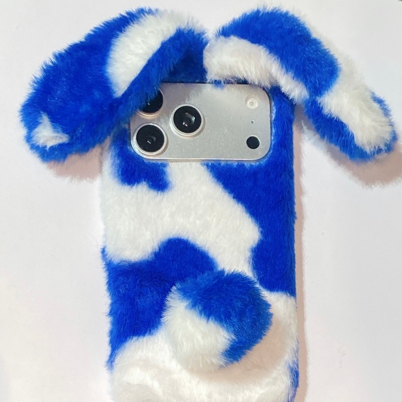 Cute Rabbit Design Fluffy Phon - Phone Cases Iphone 15 recension och pris