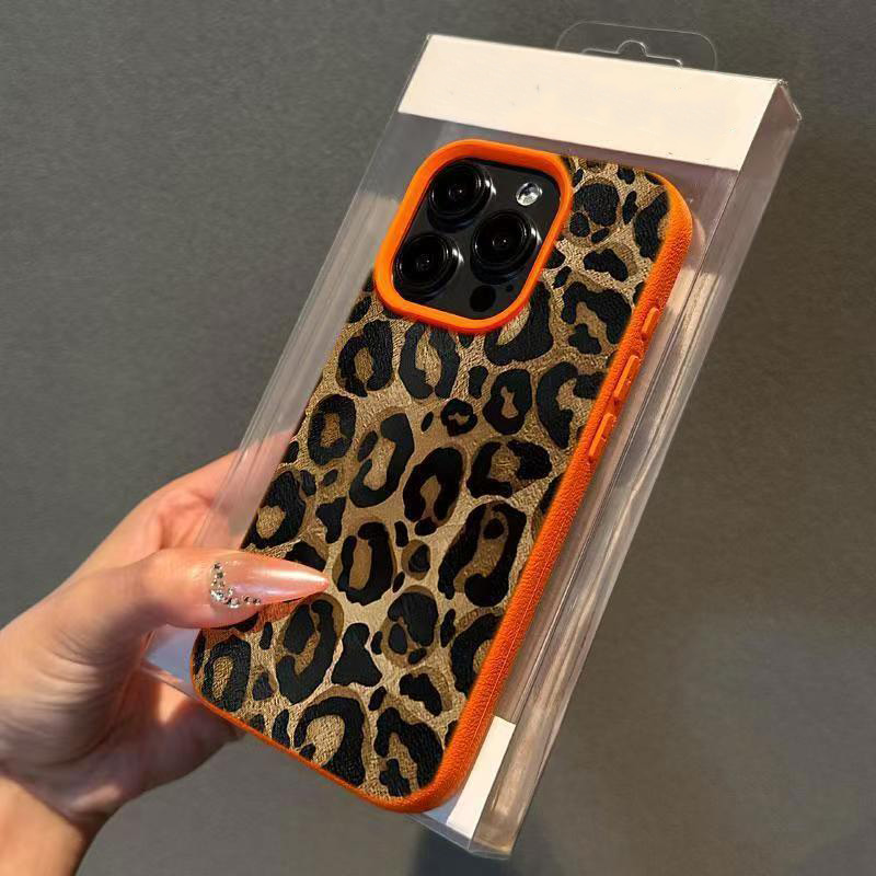INS Brown Leopard Print Phone  - Phone Cases Protective recension och pris