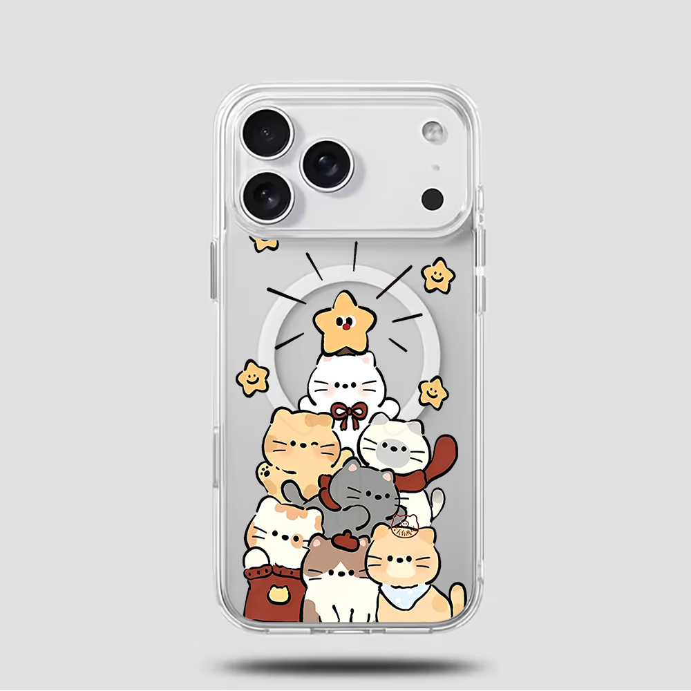 Cute Cartoon Kitten Print Comp - Phone Cases Iphone 15 recension och pris